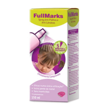 Fullmarks Spray Anti-Piolhos/Lendeas150ml