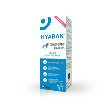 Hyabak Hipotonico Sol Lentes/Olhos 10ml