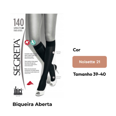 Ibici Segreta 140 Meia Ad Punt Apert C21 T4