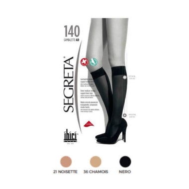 Ibici Segreta 140 Meia Ad Preto T4