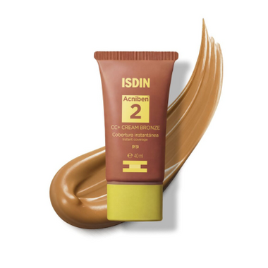 Isdin Acniben CC+ Cr SPF30 Bronze 40Ml