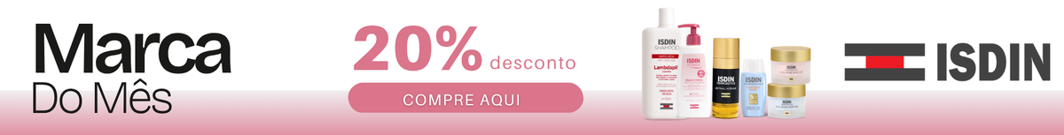 Marca do Mês: ISDIN com 20% de desconto