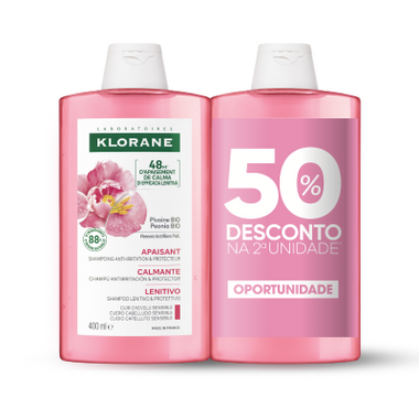 Klorane Capilar Ch Peonia 400Ml Duo
