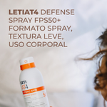 Letiat4 Defense Spray Spf50+ 200ml
