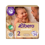 Libero Comfort 2 Fralda 3-6Kg X34,