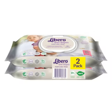 Libero Wet Wipe Toalhete Hig Bebé 64 X2