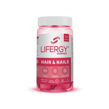 Lifergy Gummies Hair Nails Gomas X60