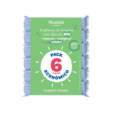 Mustela Toalhetes Limp Perfume X60 X6