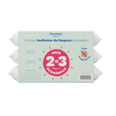 Mustela Toalhetes Limp S/Perf 2=3