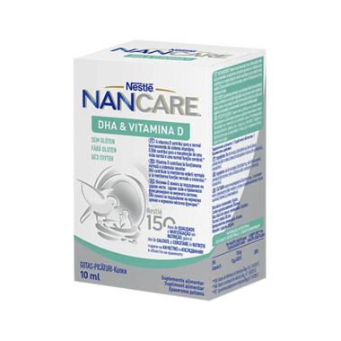 Nancare DHA Vit D Gts 10ml