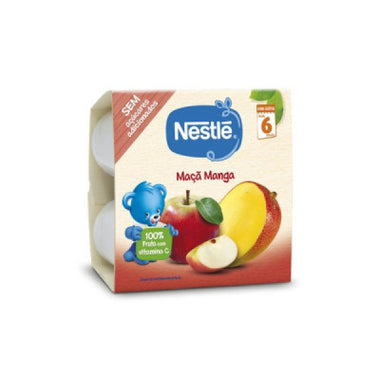 Nestle Copinhos Maca Manga 4X100G 6M+