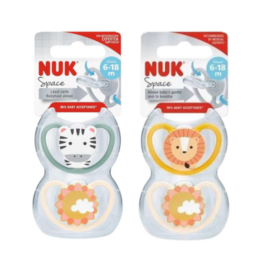 Nuk Space Chup Sil T2 6-18m X2