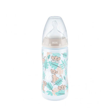 Nuk FC+Bib Ct Temp 300Ml 6-18M Rei Leao