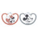 Nuk Space Disney Minnie Chup Silic 0-6M X2