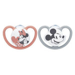 Nuk Space Disney Minnie Chup Silic 6-18Mx2