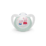 Nuk Star Peppa Pig Chup Silic 6-18M X2