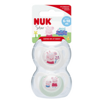 Nuk Star Peppa Pig Chup Silic 6-18M X2