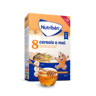 Nutriben Farinhas 8 Cereais Mel 250G