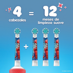 Oral B Pro Kids Rec Esc El Spiderman X6,   x 1