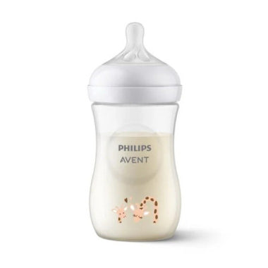 Philips Avent Bib Nat Resp 260ml Girafa