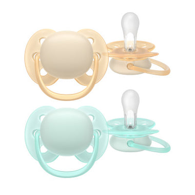 Philips Avent Chup Eco UltSoft 0-6M X2,