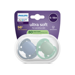 Philips Avent Chup Eco UltSoft 6-18MBX2,
