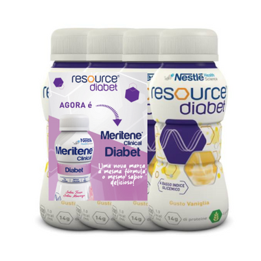 Resource Diabet Sol Or Baunilha 200 Ml X4 emul oral frasco