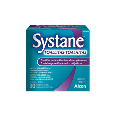 Systane Toalhitas Limp Palpebras Olhos X30