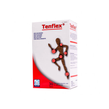 Tenflex Saq Po X30 pó sol oral saq