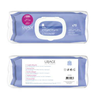Uriage Bebe Toalhetes 1Agx70 Duo