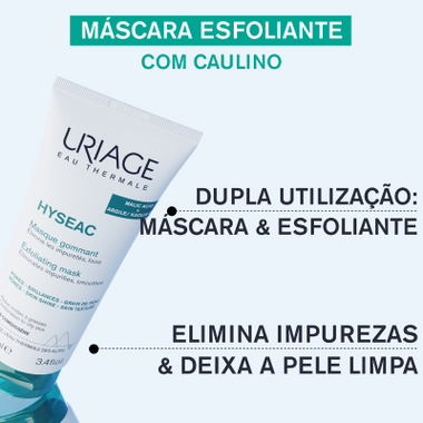 Uriage Hyseac  Mascara Exfol Suave 100ml