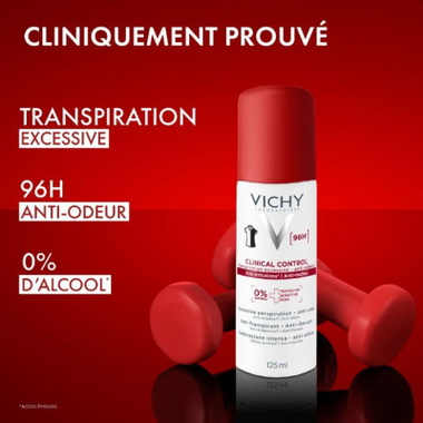 Vichy Deo Clinic Control Aerossol 125Ml,   x 1