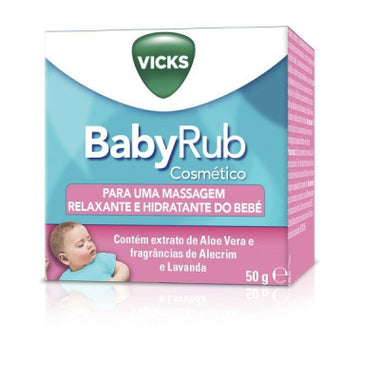 Vicks Babyrub Pda Hidra Calm 50G
