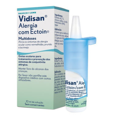 Vidisan Alergia Ectoin Colirio 10ml